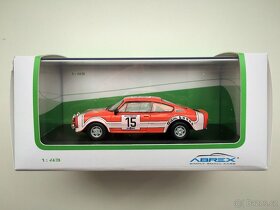 Model ŠKODA 180/200RS Rallye Škoda 1974 Abrex 1/43 - 2