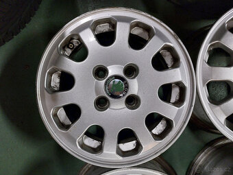 Originál alu disky 13" na Škoda Felicie - 2