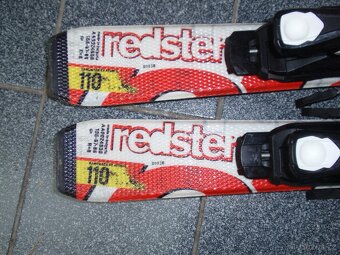 SUPER NASERVISOVANÉ LYŽE CARVY 110 CM ATOMIC REDSTER ROCKER - 2