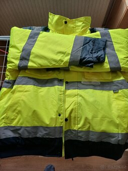 Pánská výstražná bunda Luton XXL - 2