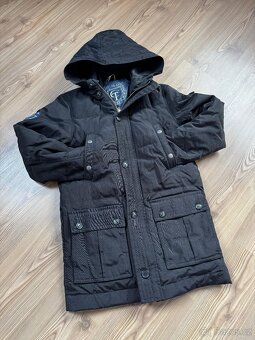 Kvalitní zimní pánský kabát dánské zn. Cottonfield vel. S - 2