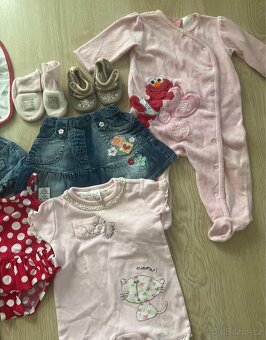Letní značkový set holčička 0-6m - 2