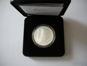 Stříbrná mince Mléčná dráha - První žena ve vesmíru proof - 2