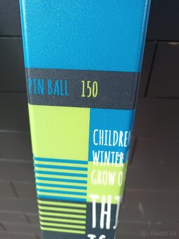 Prodám lyže Elán Pin Ball s vázáním a hůlkami - 2