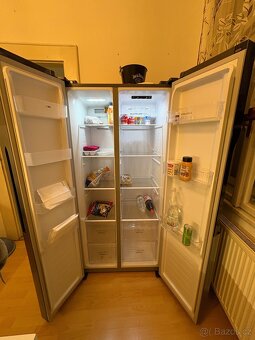 Prodám: Americkou lednici GORENJE Side-by-Side (Nerez) - 2