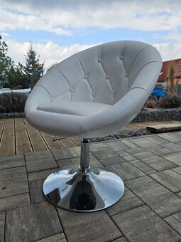 Prodam otočné koženkové kreslo - 2