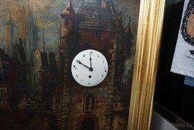 obrazove hodiny na plechu - 2