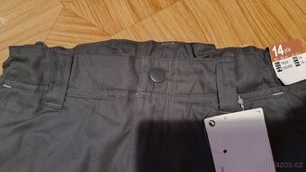 Tmavě šedé vyteplené kapsáče 162 - 2