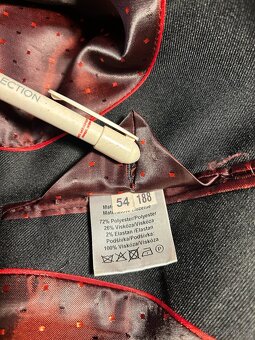 Prodám černý pánský oblek OP Prostějov - 2