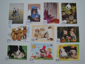 Pohlednice, přáníčka, dopisní sady - 2