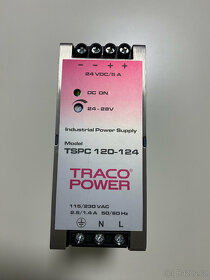 Napájecí Zdroj 24V 120W AC/DC Traco Power TSPC 120-124 - 2