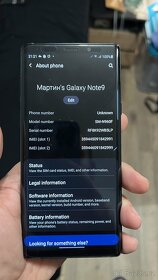 Samsung Galaxy note9 8GB/512GB - 2