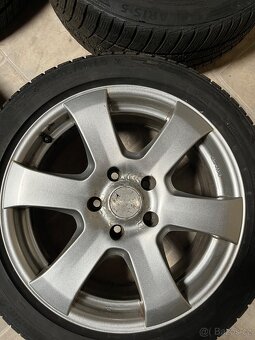 Alu kola r17 7,5J 5x120 zimní pneu Barum Polaris 5 225/45 - 2
