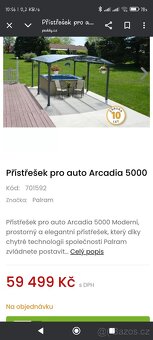 Přístřešek pro auto Arcadia 5000 - 2