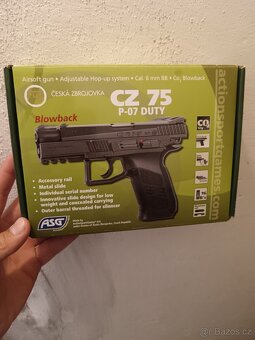 Vzduchová pistole 6mm - 2