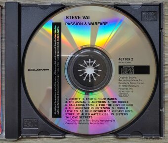 STEVE VAI - PASSION & WARFARE - 2