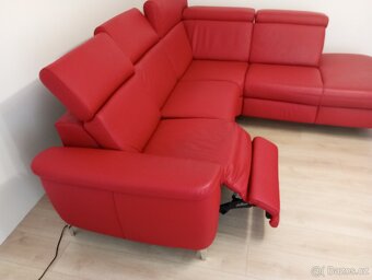 luxusná pohovka z pravej kože 240x210 - 2