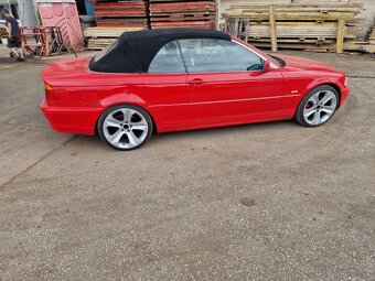 BMW e46 323i cabrio, 125kw, bez koroze dobrý stav najeto 170 - 2