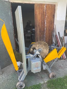 Cirkulárka kotoučová pila , kolébka, originální výroba - 2