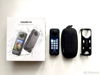 INSTA360 X4 - prasklá čočka - 2
