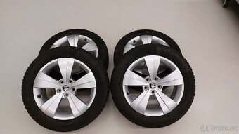 Alu kola 5x112 r17 Triton originál Škoda Superb - 2