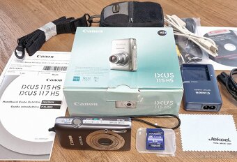 VYPRODÁNO  - Canon IXUS 115 HS. VR,Rudník,TU. - 2