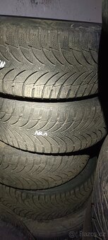 Zimni sada kol s pneu na BMW E60 E61 zadokolka 225/55 R16 - 2