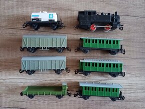 Startovní set s parní mašinkou. TT - 2