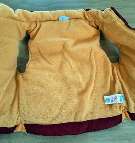 Zateplená vesta vestička Cherokee 9-12 měsíců s mašinkou - 2