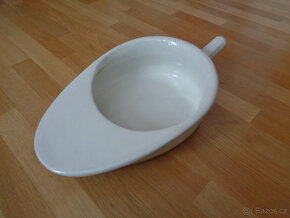 Porcelánová toaletní podložní mísa nepoužitá - 2