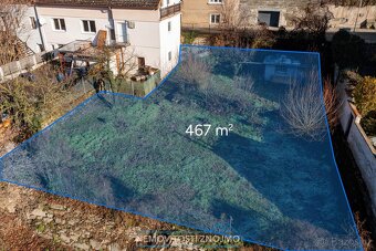 Prodej stavebního pozemku 467m2, TOP výhled na řeku, k.ú. Zn - 2