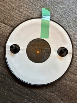 Logo BMW 82mm - modrý okraj - 2