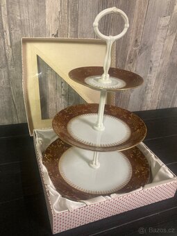 Porcelánová etažérka - 2