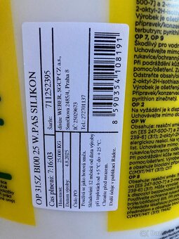 Silikonová omítka WEBER - 2