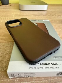 Kožený kryt Nomad Modern leather case pro iPhone 13 Pro - 2