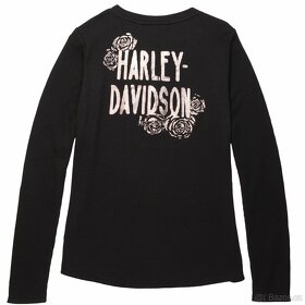 Halena/svetr Harley Davidson Fireside Roses vel. M - 2