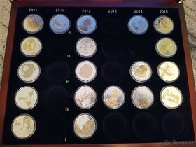 Stříbrné 10 euro mince - 2