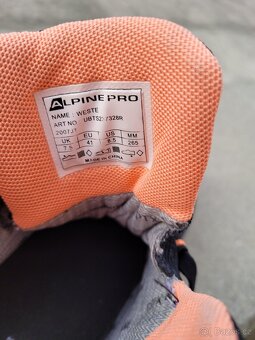 Trekové boty - pohorky - Alpine Pro: vel.41 - 2