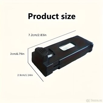 NOVÉ 3.7V baterie pro drony - kompatibilní s čtěte popis - 2
