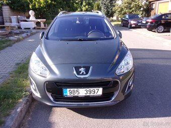 Peugeot 308SW 1,6HDi 68kW diesel,koup. v čr 12. 2013 - 2