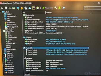 Herní PC sestava + monitor + periferie – výborný stav - 2