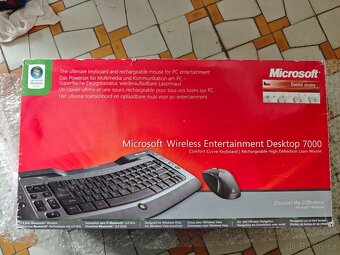 sada bezdrátové klávesnice a myši Microsoft Wireless - 2