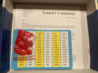 Slabiky v dominu - 2