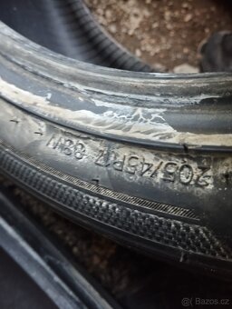 205/45/17 88w Hankook - letní pneu 2ks - 2