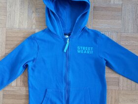 Modrá mikina Street wear Sinsay vel. 146/152 - 2