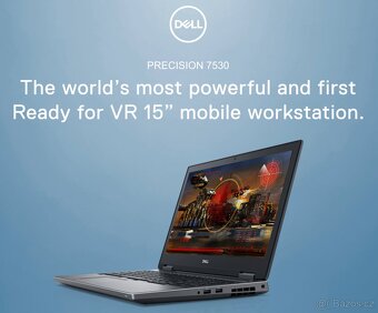 DELL Precision 7530 - 64GB RAM, NVIDIA P3200 6GB, super stav - 2