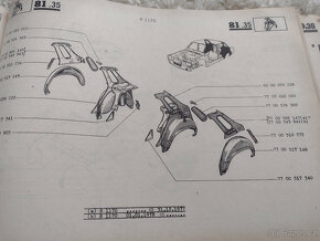 DACIA 1300, RENAULT 12, R1170-R1330, KATALOG ND, 1979 - 2