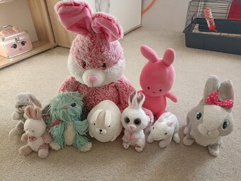 Sbírka plyšových králíků - 2