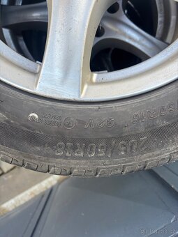 Alu kola Sx4 , Sedici 205x60R16 letní - 2