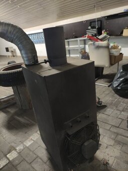 Kamna s ofukem horkovzdušné - 2